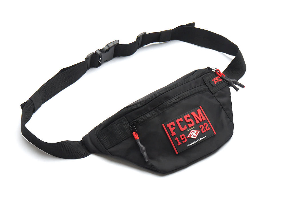Сумка на пояс Спартак 54097 черная