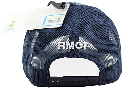 Бейсболка Реал Мадрид Blue Melange, летняя