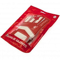 Вратарские перчатки Ливерпуль детские Goalkeeper Gloves Kids, 7-9 лет