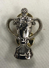 Значок Кубок России, цвет серебро