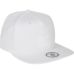 Бейсболка снэпбэк Реал Мадрид RM3GO9, белая