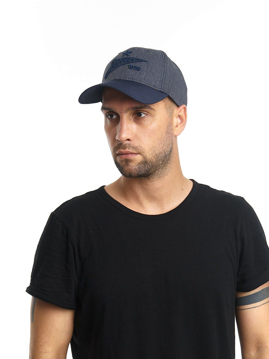 Бейсболка Зенит голубой/темно-синий 106005