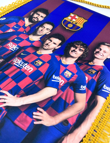 Вымпел Барселона TEAM 23х34 см