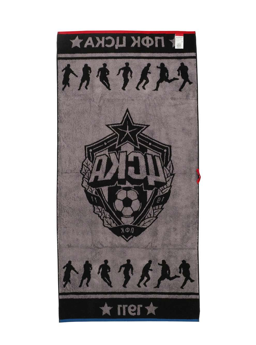 Полотенце ЦСКА "Футболисты" 70х140 см					