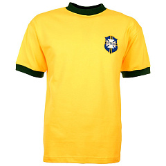 Ретро футболка Бразилия (Pele 10)