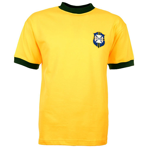 Ретро футболка Бразилия (Pele 10)