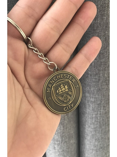 Брелок Манчестер Сити металл винтаж