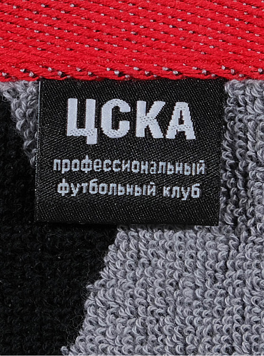 Полотенце PFC CSKA CAMO 140 х 70 см, цвет чёрный