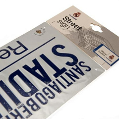 Табличка Реал Мадрид Street Sign