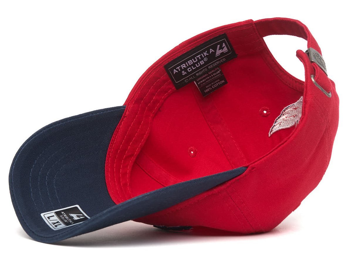 Бейсболка NHL Washington Capitals красно-синяя 31649
