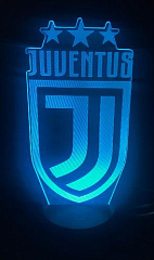 3D светильник Ювентус