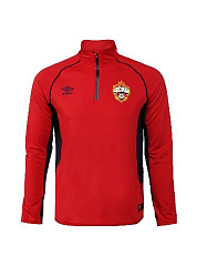 Топ тренировочный ЦСКА на молнии UMBRO красный 360118