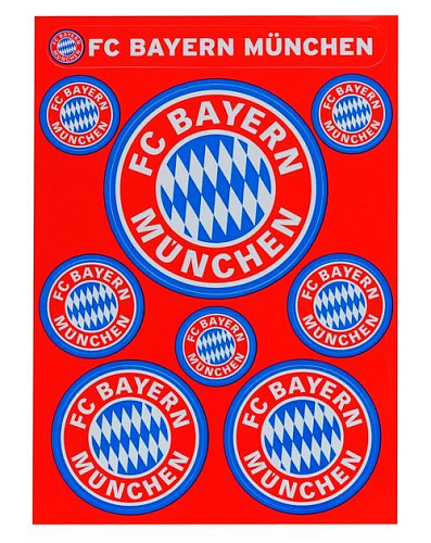Наклейки Бавария 9 PVC Stickers