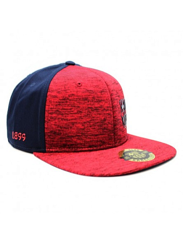 Бейсболка снэпбэк Барселона Granat Melange