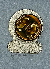 Значок ЦСКА красно-синий мяч