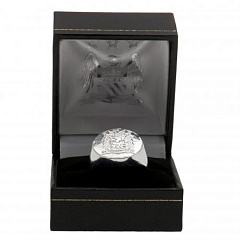Кольцо Манчестер Сити Silver Plated Crest Ring