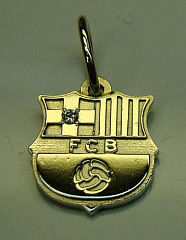 Подвеска Барселона золото/бриллиант