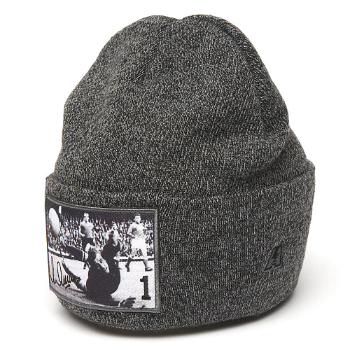 Шапка Динамо 60156 серая с отворотом Яшин