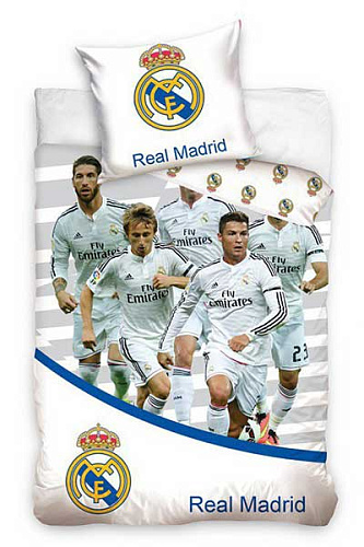 Постельное белье Реал Мадрид двустороннее 1,5 спальное Duvet Set PLY