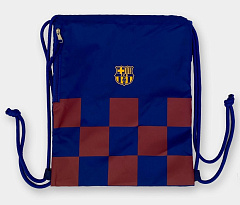Мешок для обуви Барселона Chess 19, красно-синий в клетку