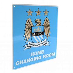 Табличка Манчестер Сити Home Changing Room Sign