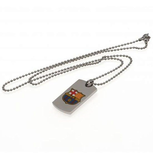 Подвеска Барселона Colour Crest Dog Tag & Chain