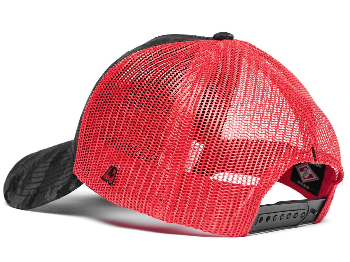 Бейсболка Спартак 120264 черно-красная летняя