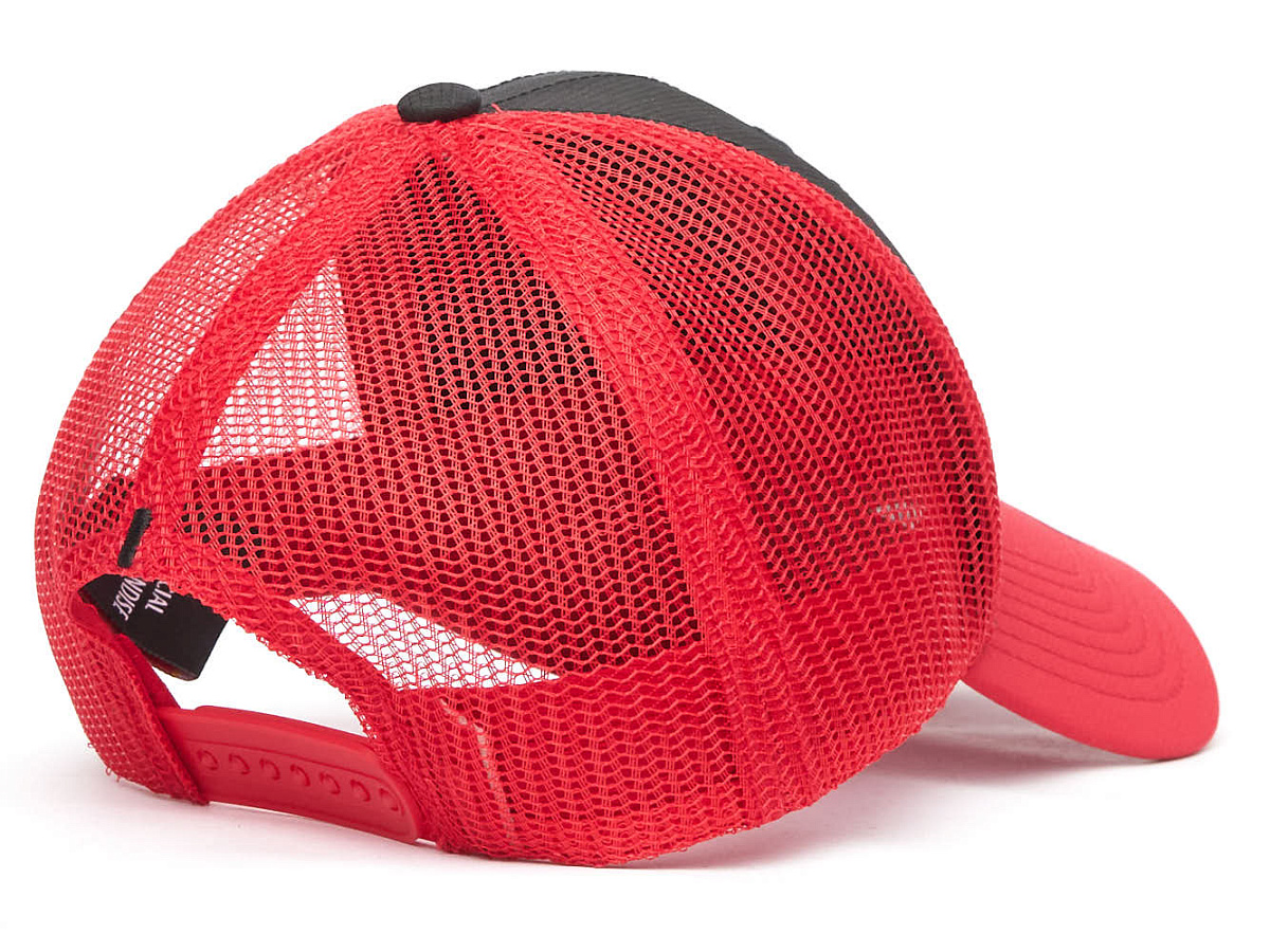 Бейсболка Манчестер Юнайтед подростковая летняя черно-красная 107696