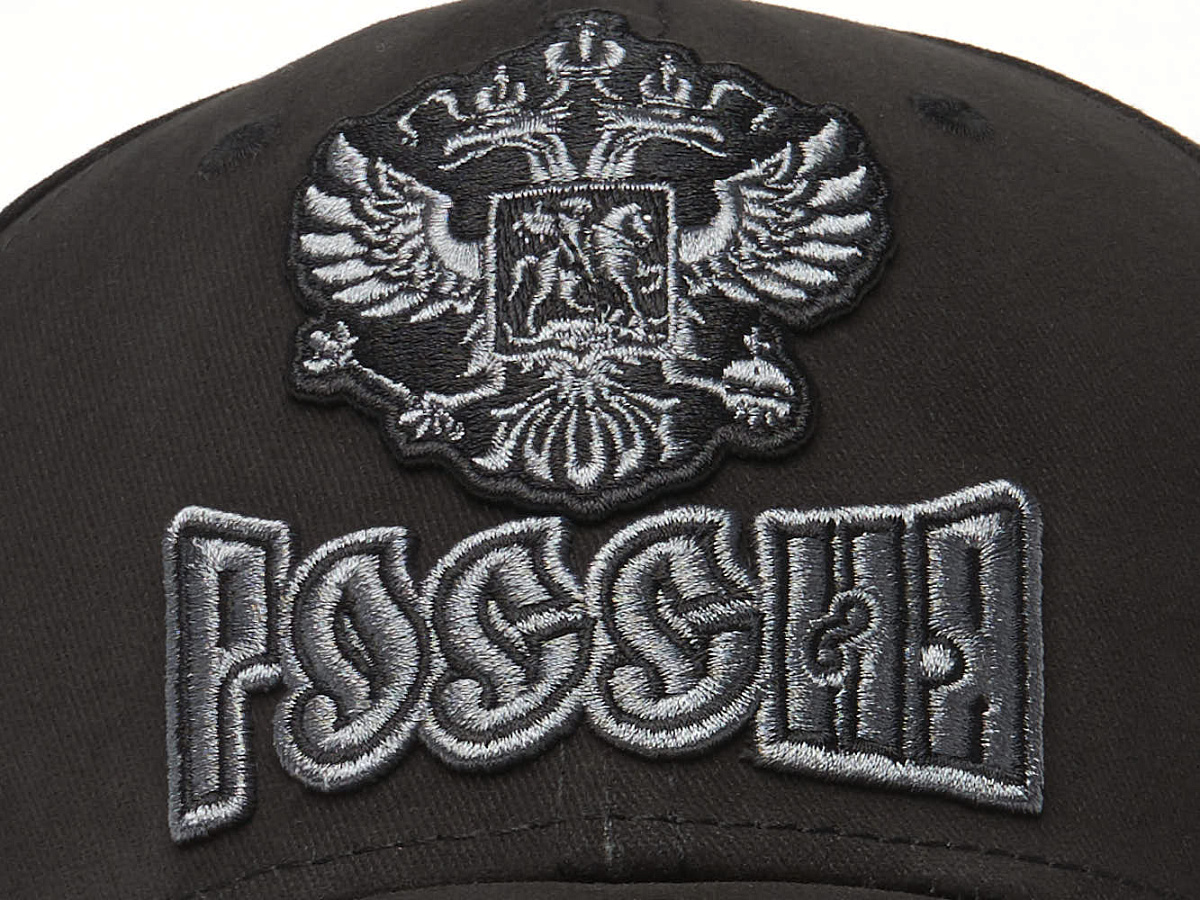 Бейсболка Россия черная 101587