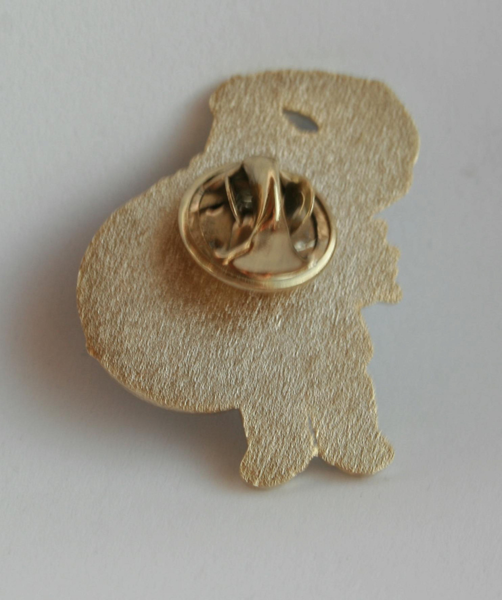 Значок ЦСКА богатырь синий