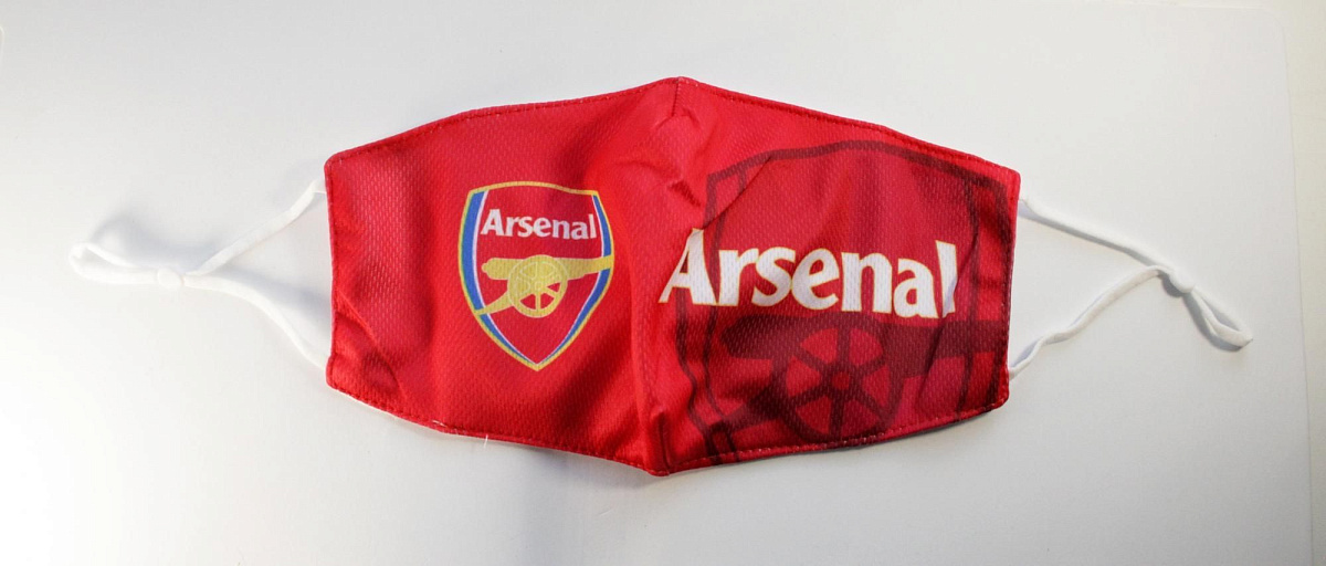 Маска для лица многоразовая ФК Арсенал