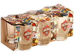 Набор стопок ЦСКА 35 мл, 6 шт