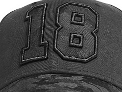 Бейсболка с номером 18, 206101