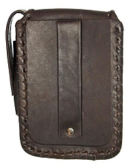 Футляр д/сигарет"Д" (нат. кожа) ручн. работа