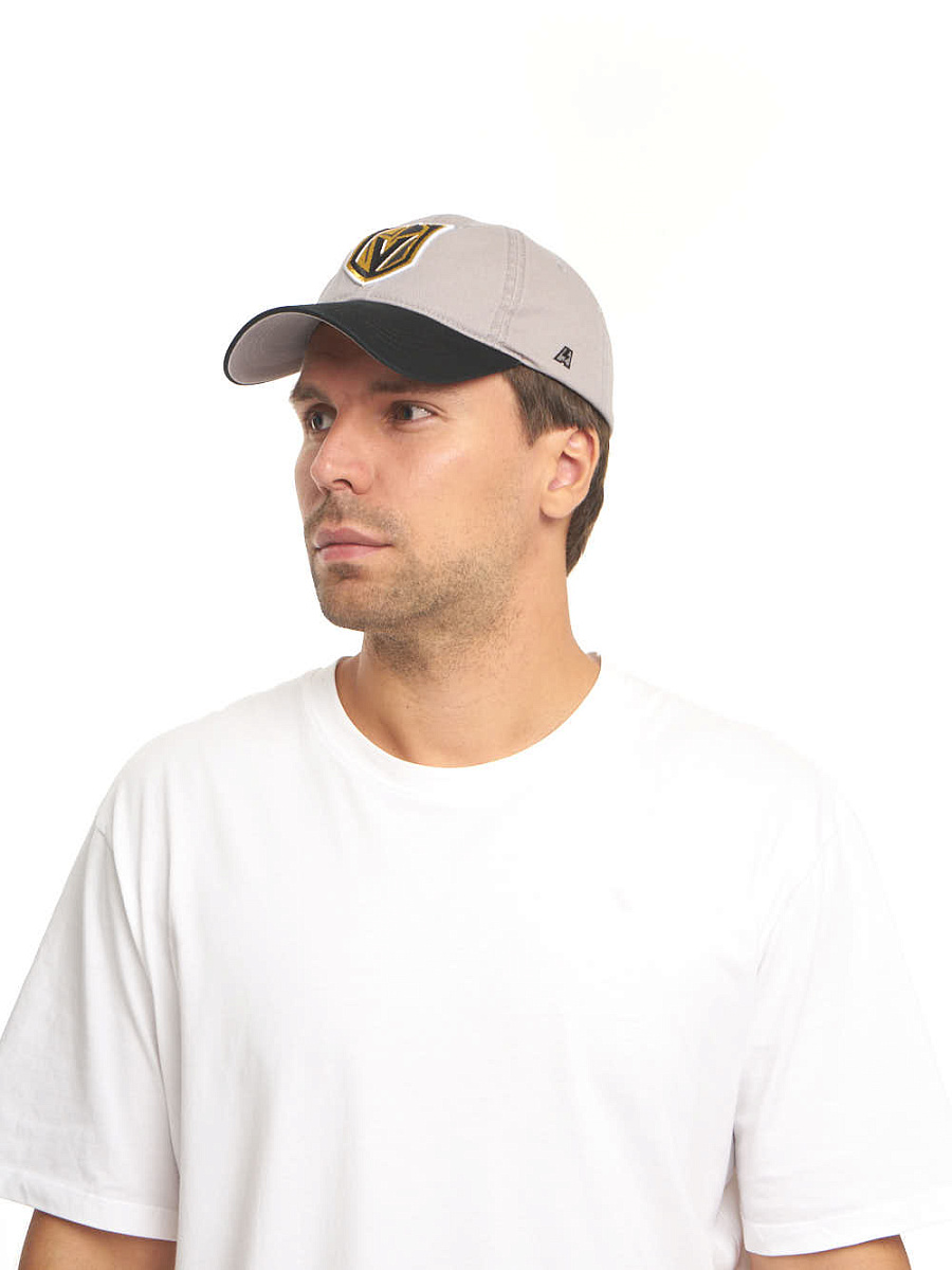 Бейсболка Vegas Golden Knights серо-черная 31070