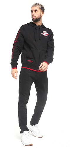 Толстовка Спартак черная 100770