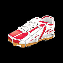 3D пазл Набор инерционная футбольная бутса Спартак и мячик