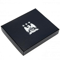 Портмоне Манчестер Сити Embossed Leather Wallet 805