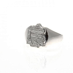 Кольцо Ливерпуль Silver Plated Crest Ring 