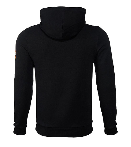 Толстовка ЦСКА с капюшоном мужская черная