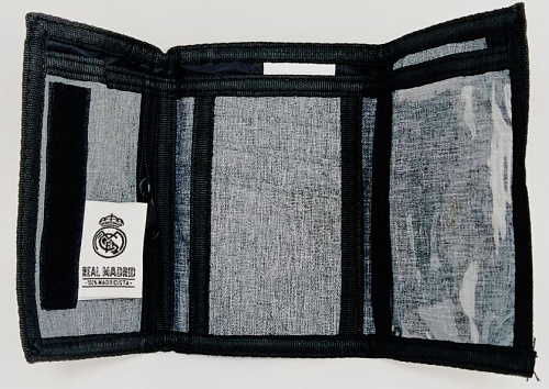 Портмоне Реал Мадрид C/VELCRO "GREY"