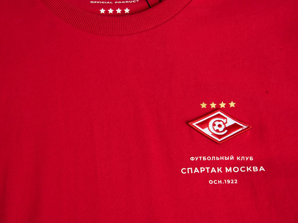 Футболка Спартак 111350 красная