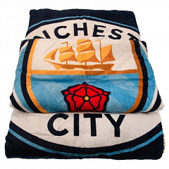 Плед Манчестер Сити Sherpa Fleece Blanket