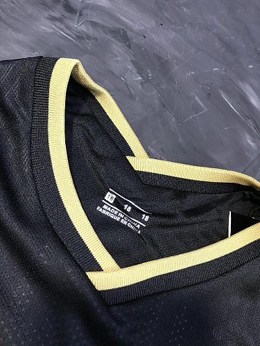 Детская форма Барселона 2020/2021 выездная черная (футболка и шорты)