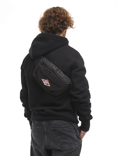 Сумка на пояс Спартак 54070 черная