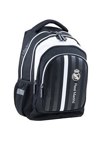 Рюкзак Реал Мадрид, черно-белый RM-211