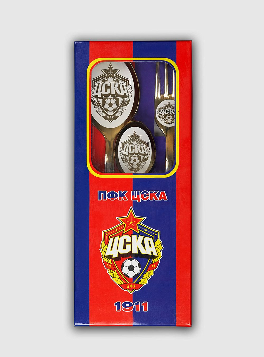 Набор столовых приборов ЦСКА "Эмблема"