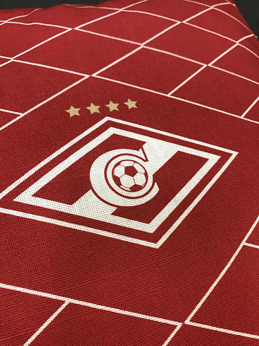 Подушка Спартак красный ромб