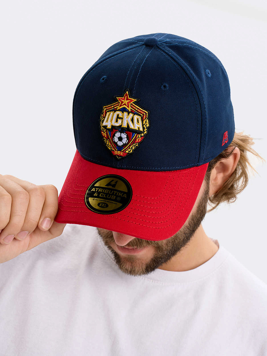 Бейсболка ЦСКА сине-красная размер 59-62 21194