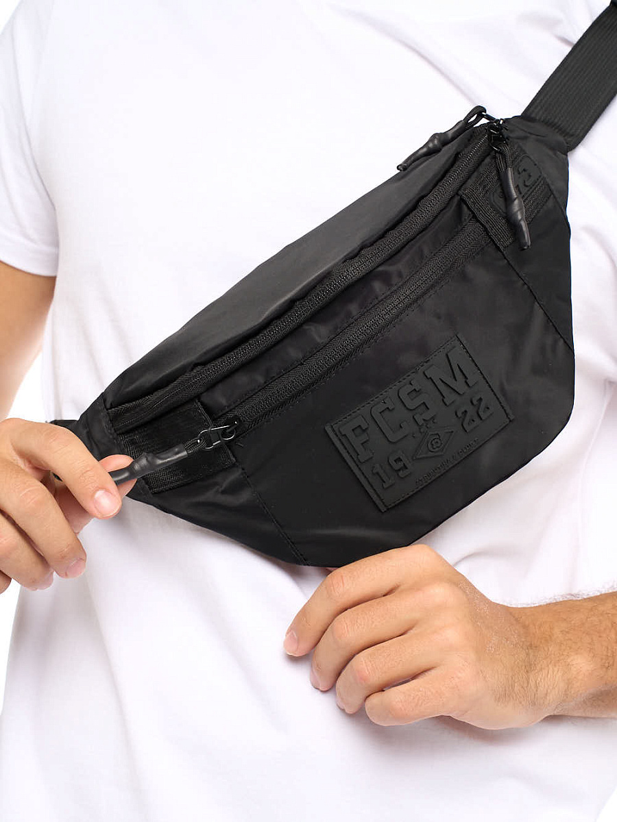 Сумка на пояс Спартак 54101 черная